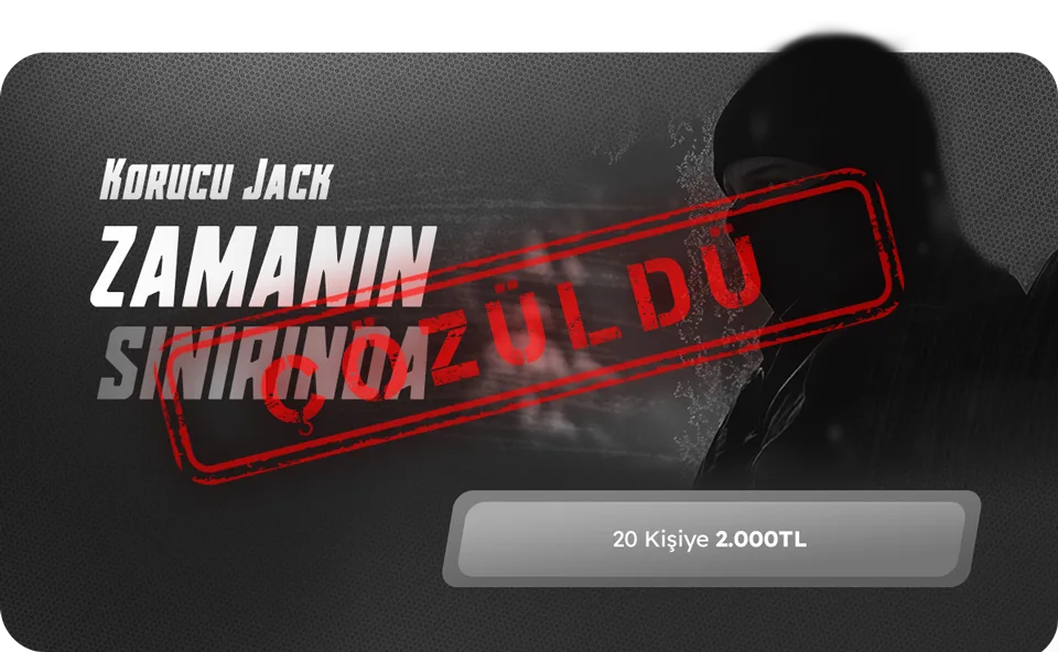 Korucu jack zamanın sınırında