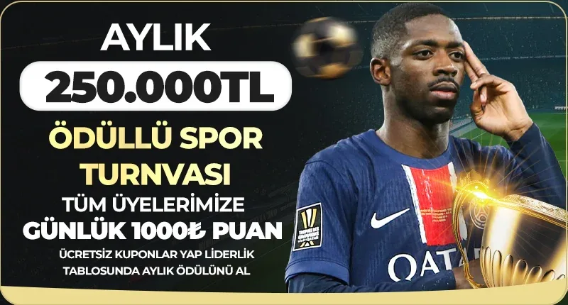 Aylık spor turnuvası!