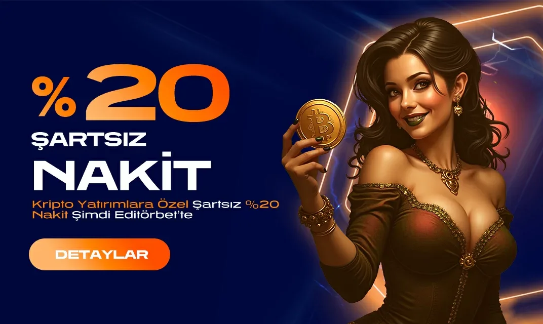 Kripto yatırımına özel %20 çevrimsiz nakit