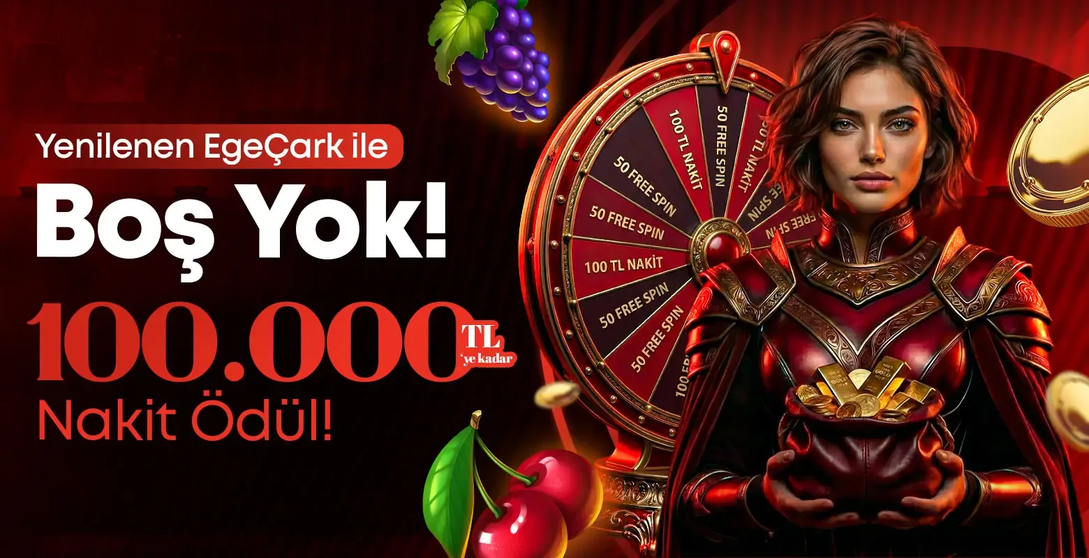 Egeçark ile 100.000 tl’ye kadar nakit ödül fırsatı!