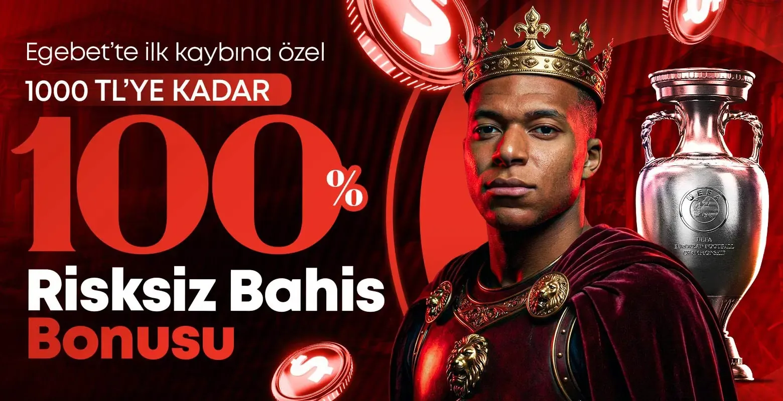 İlk yatırımınıza özel %100 çevrimsiz risksiz bahis!