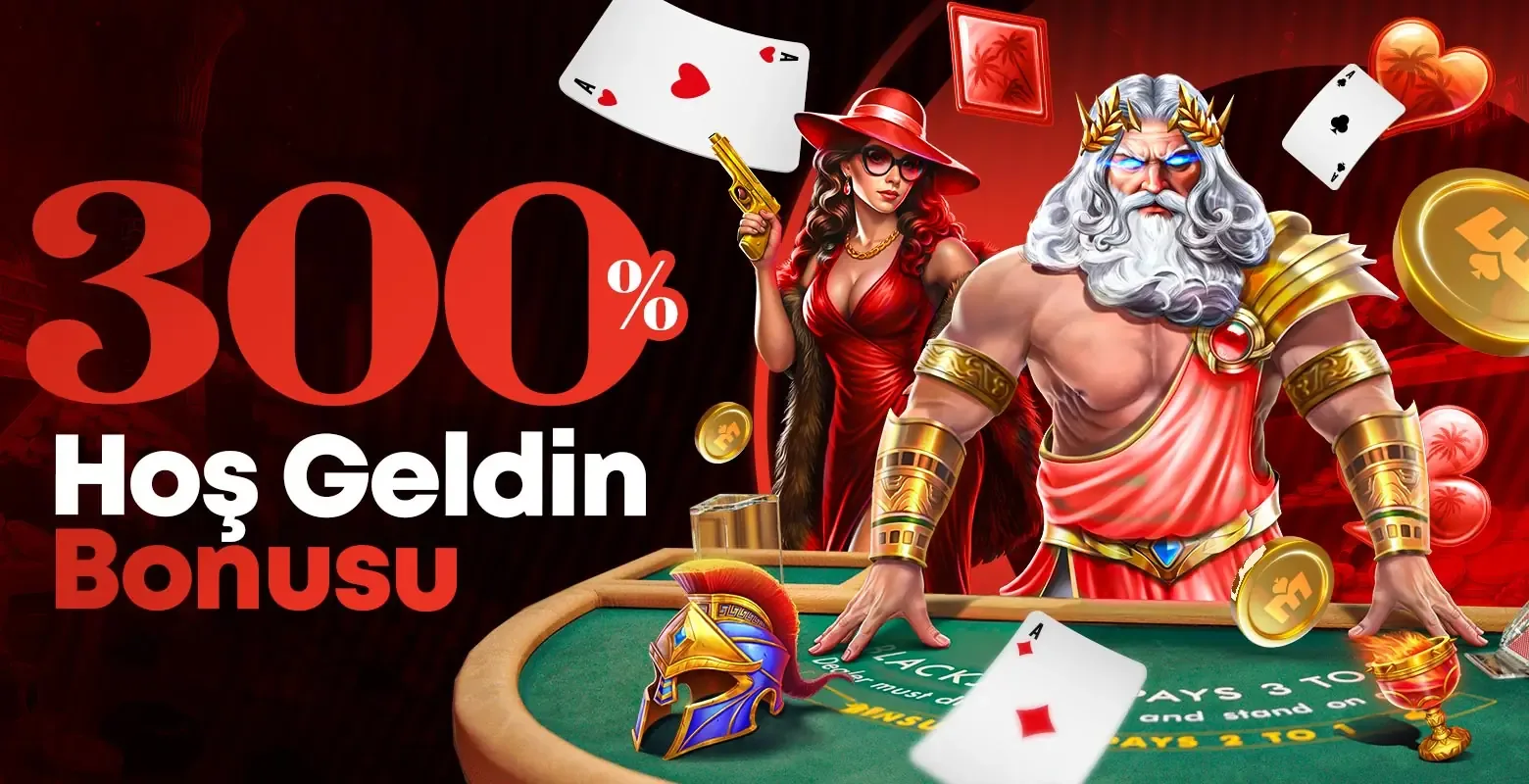 Nakit %300 hoş geldin bonusu!