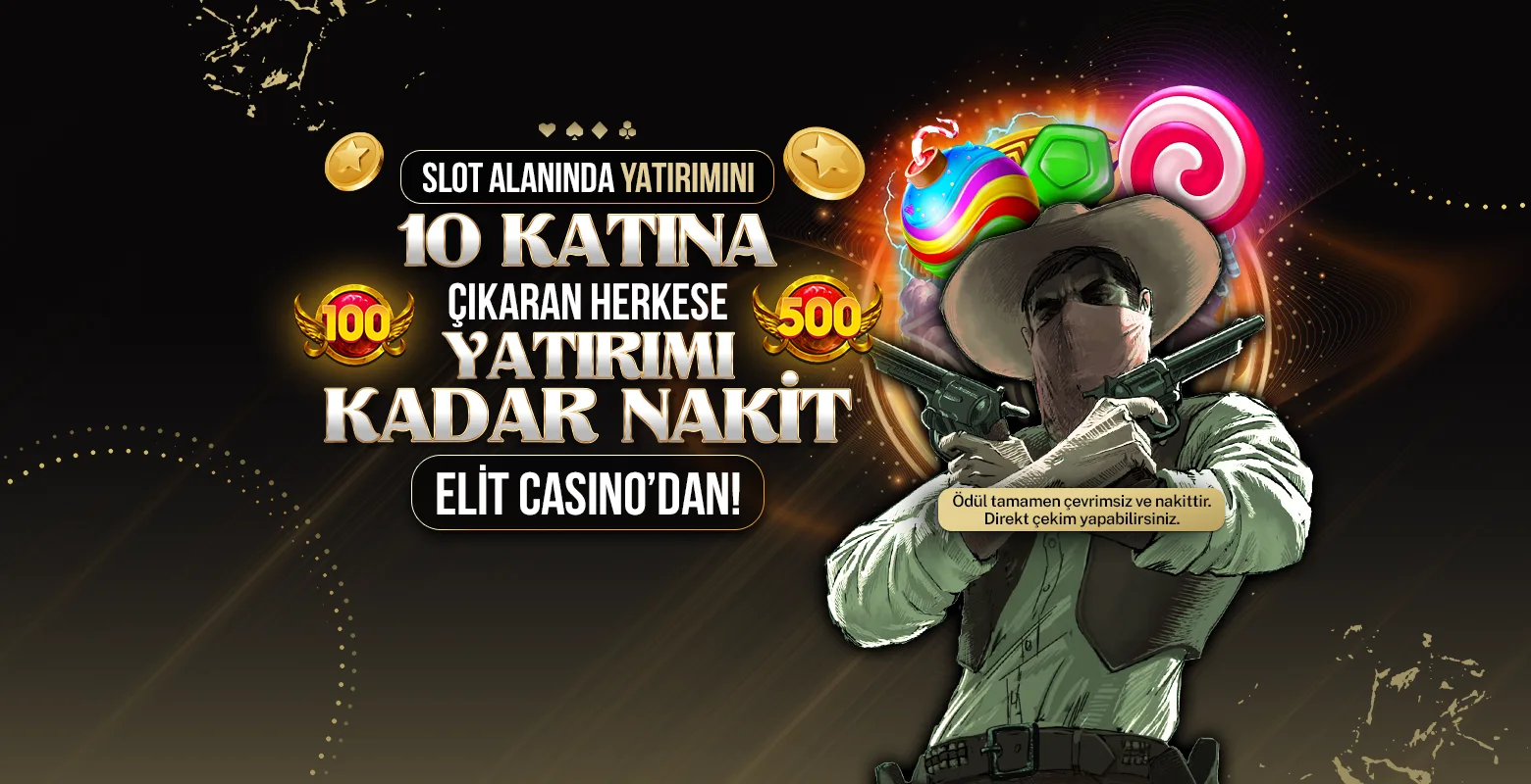 Yatırımını 10 katına çıkar, yatırdığın tutarı çevrimsiz nakit olarak ekleyelim!