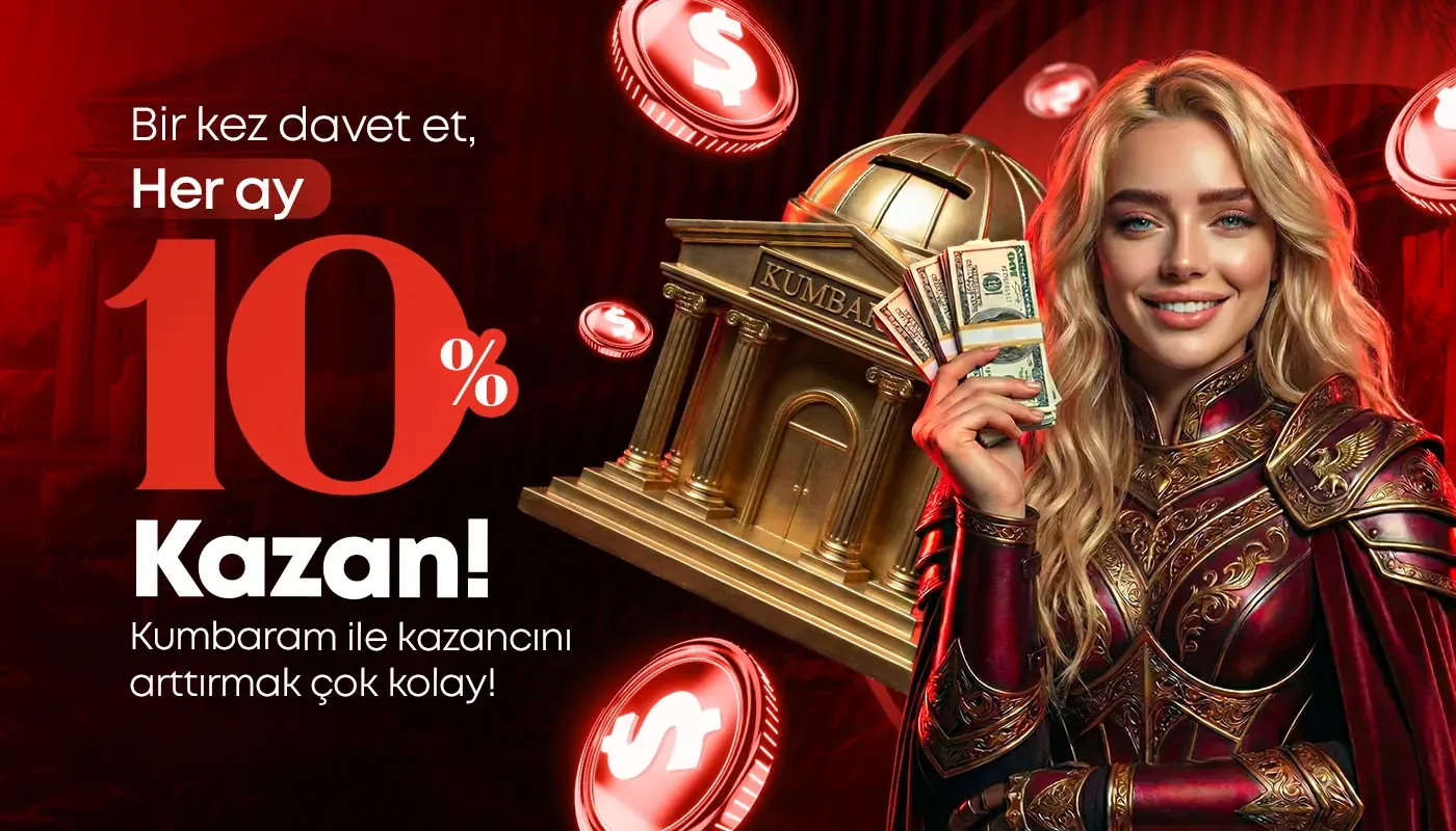 Bir kez davet et, her ay %10 kazan!