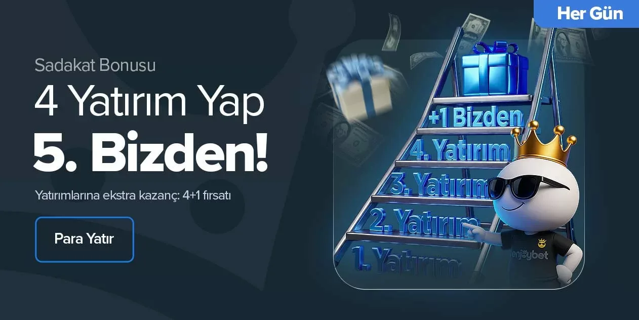 Her gün 4 yatırım yap 5. bizden !