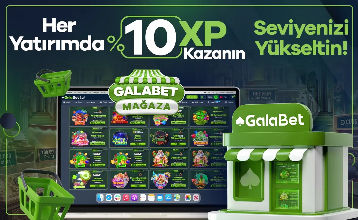 Her yatırımınıza %10 xp!