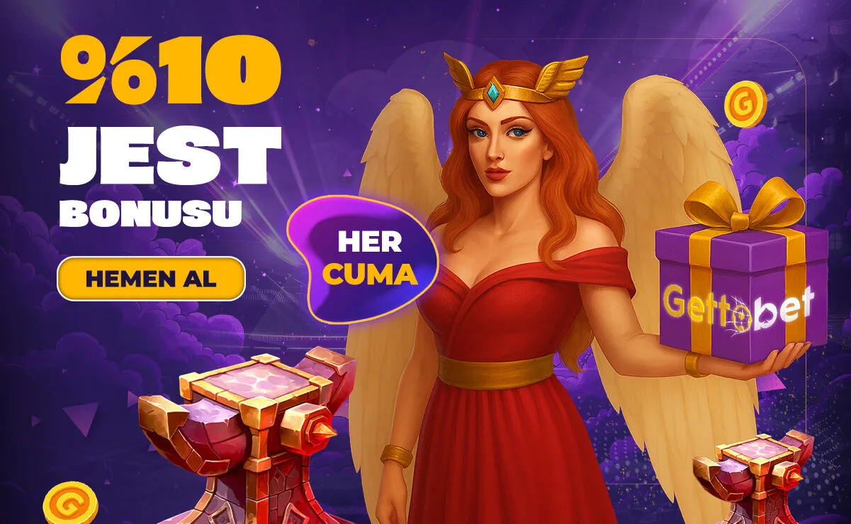 Cuma gününe özel %10 jest bonusu