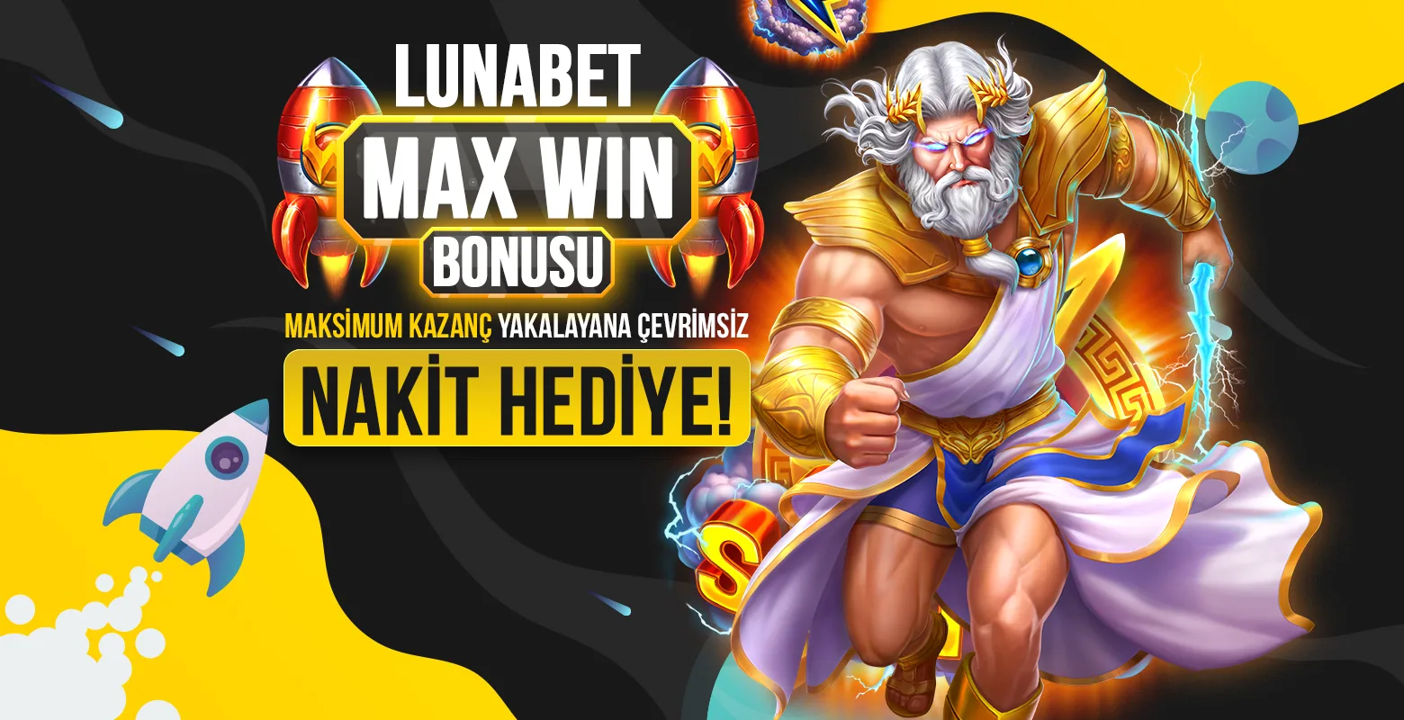 Luna lobby oyunlarında max win kazanca ek nakit ödüller