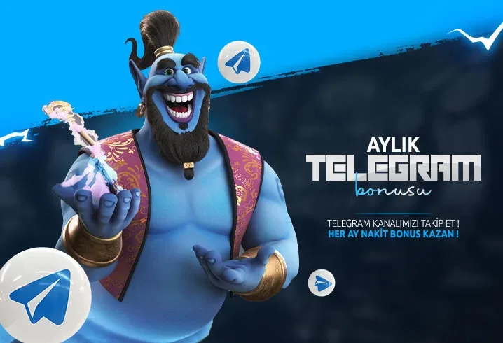 Aylık telegram bonusu