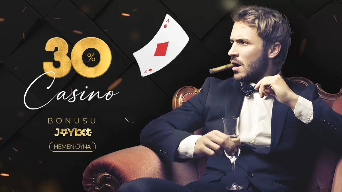 Casino kaybına %30 bonus