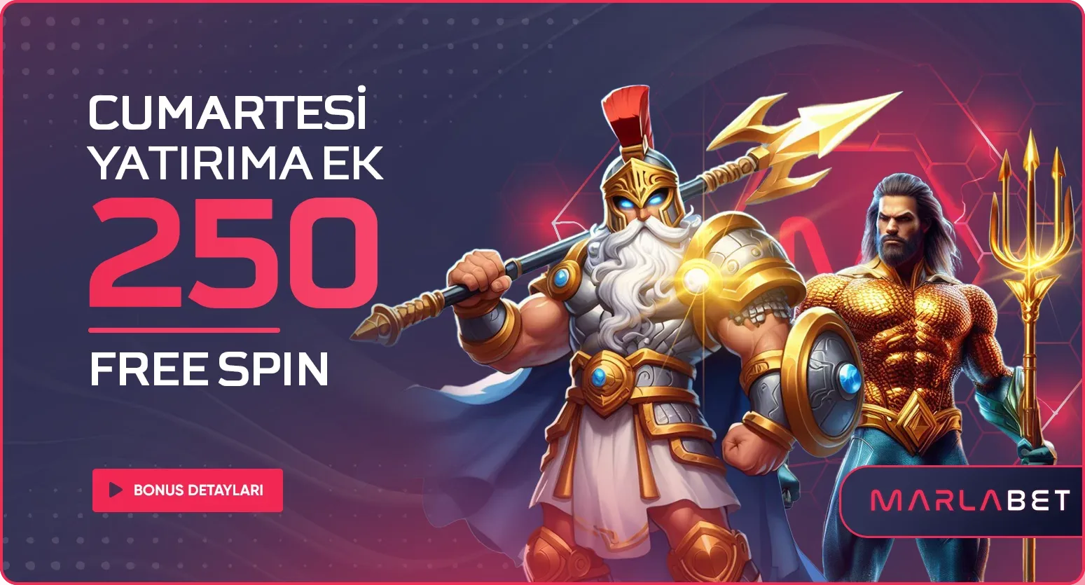Her cumartesi yatırıma ek 250 freespin