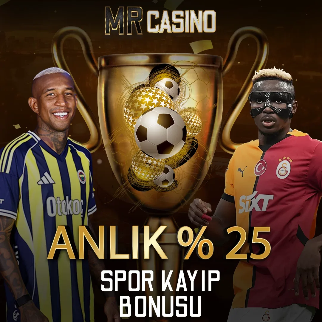 %25 anlık spor kayıp bonusu