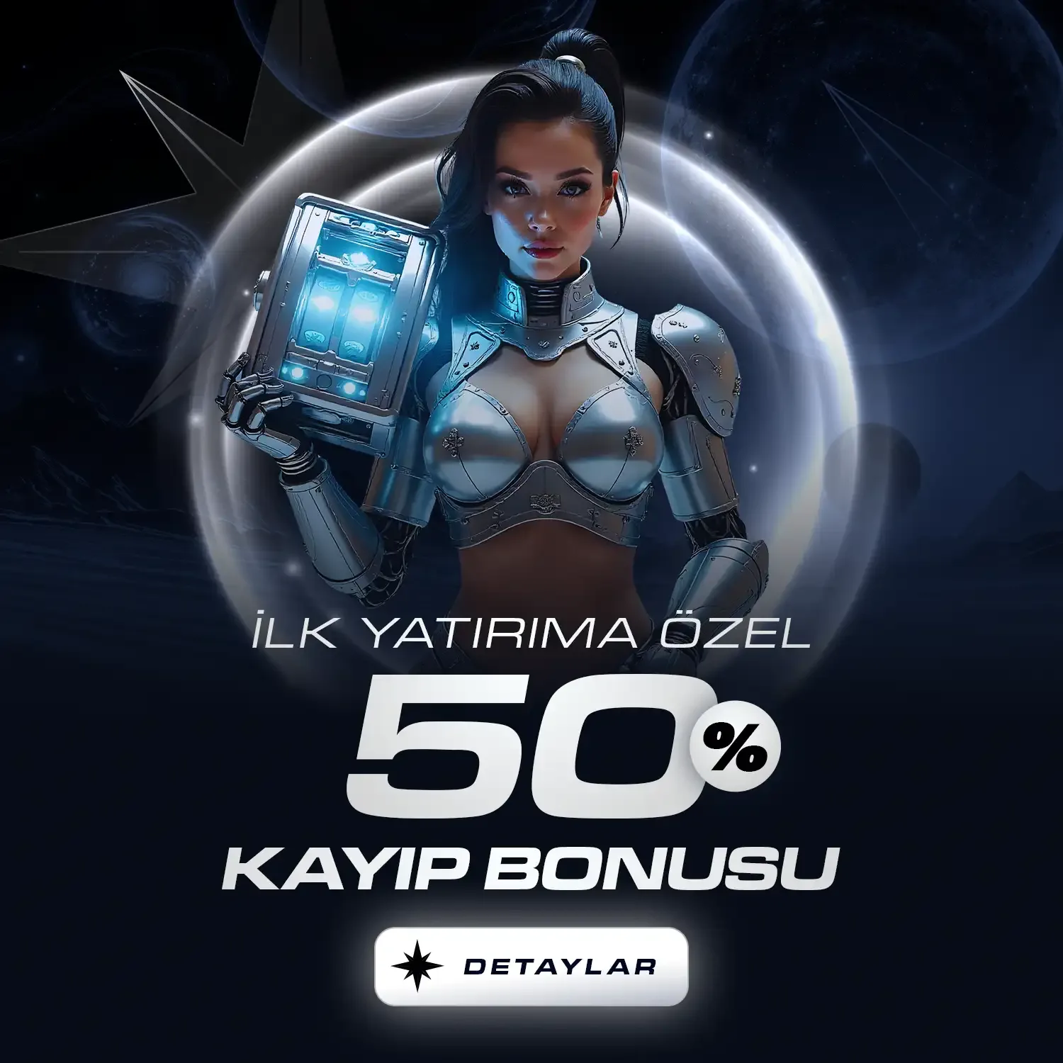 İlk yatırıma özel %50 kayıp bonusu