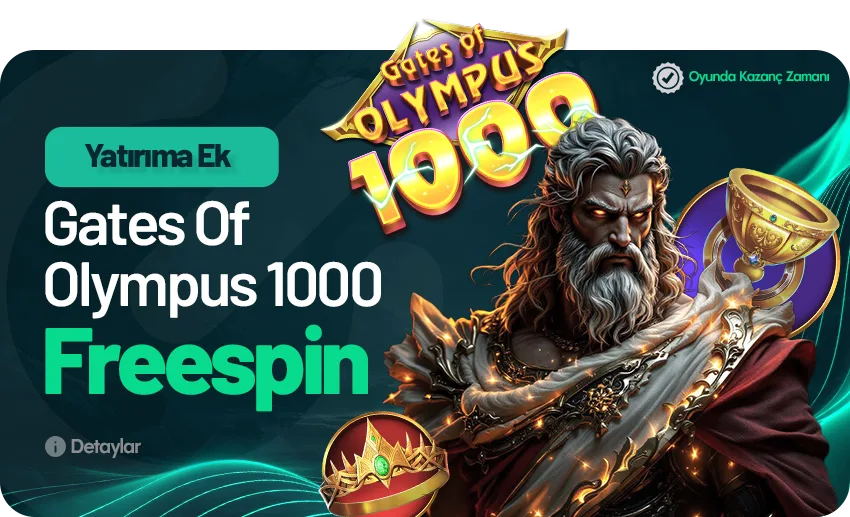 Yatırıma ek gates of olympus freespin