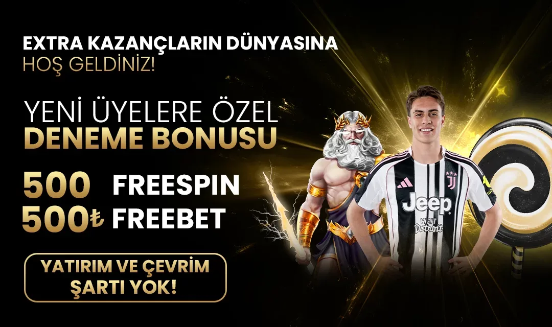 Yeni üyelere özel deneme bonusu