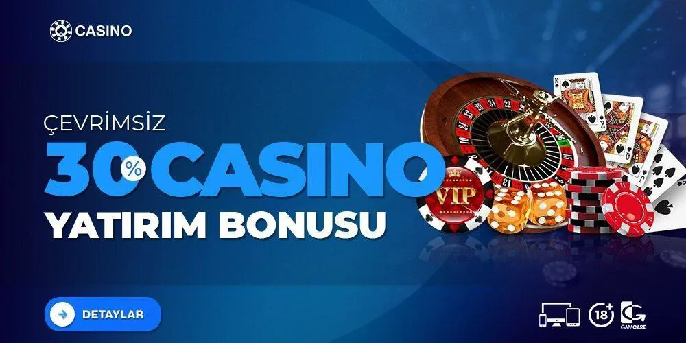 %30 casıno otomatık yatırım bonusu