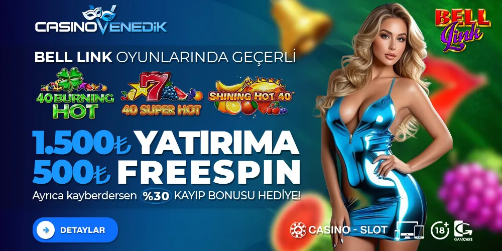 1500 yatırıma 500 freespın +%30 kayıp bonusu