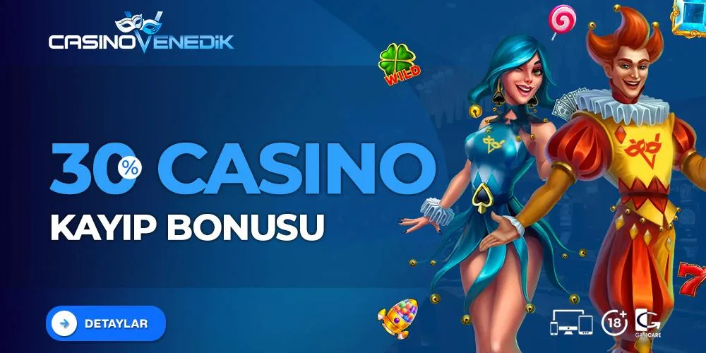 %30 otomatık casino kayıp bonusu