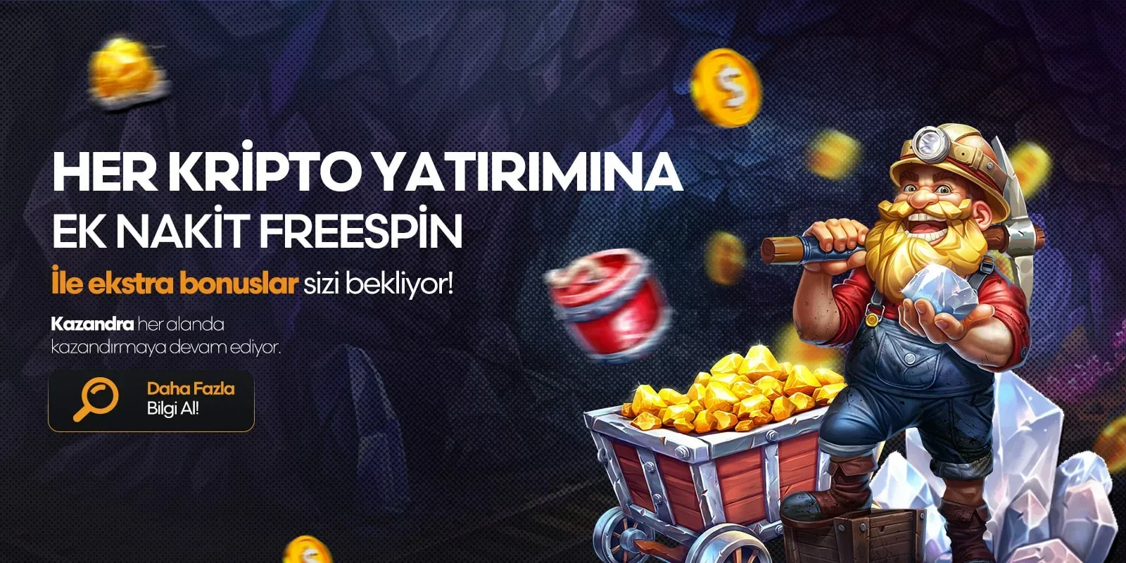 Her yatırımınıza ek freespin