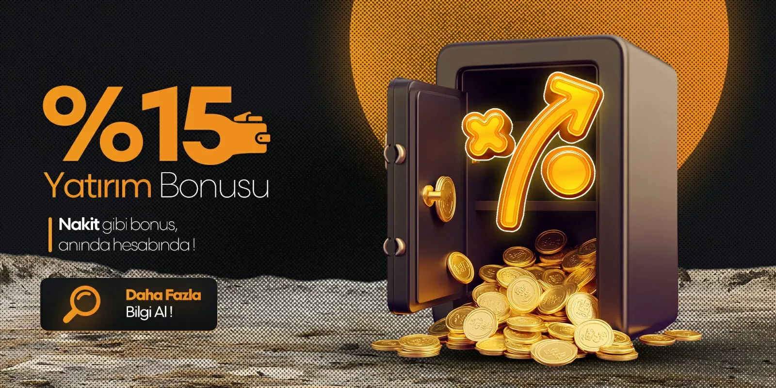 % 15 yatırım bonusu