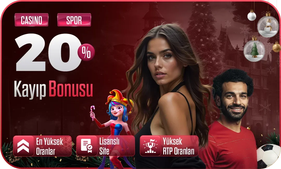 Casino & spor 20% kayıp bonusu