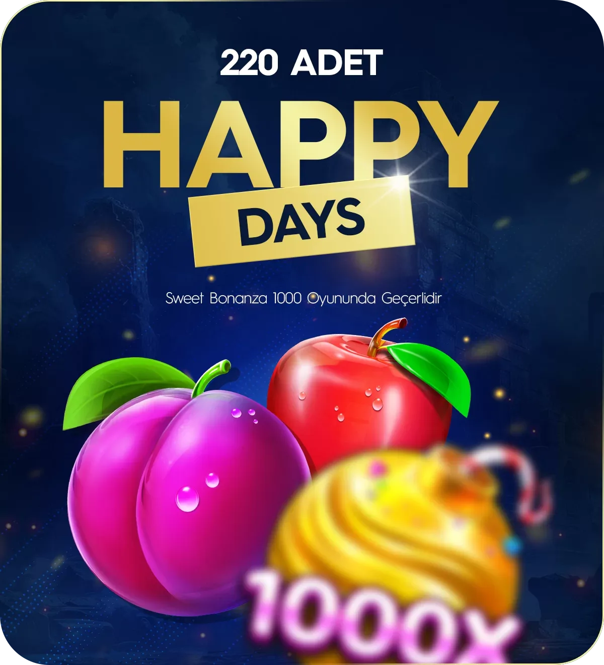 220 adet happy day's