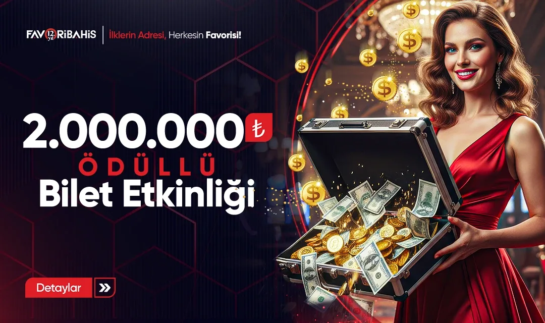 2.000.000tl bilet etkinliği!