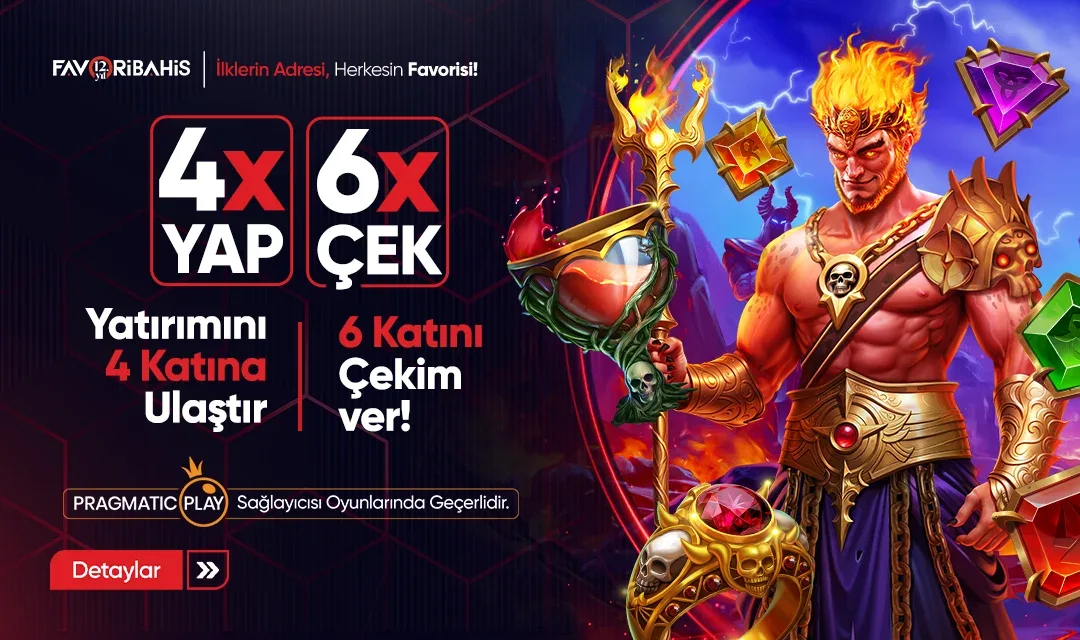 Yatırımını 4x yap, 6x çek!