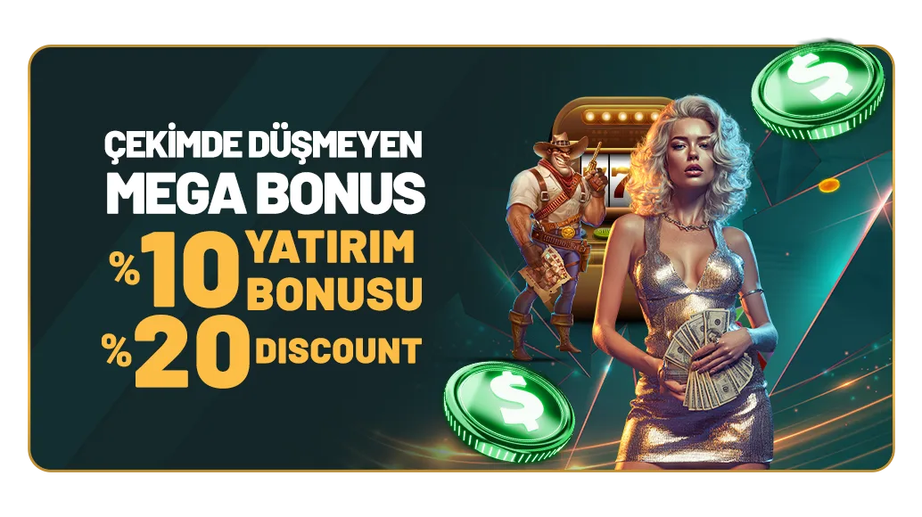 Megapayz %10 yatırım + %20 kayıp bonusu