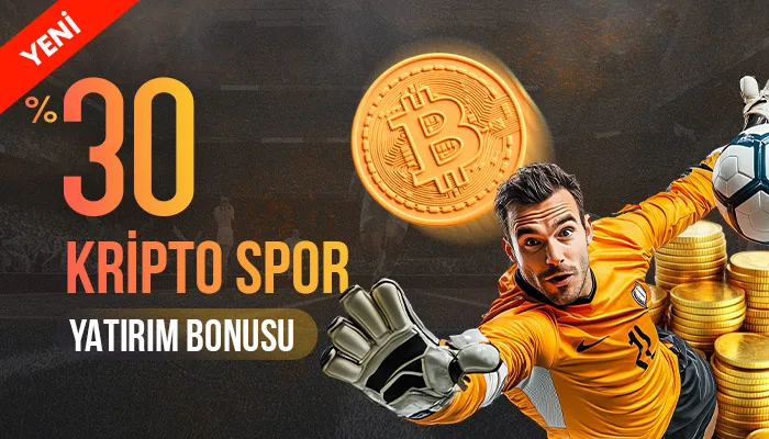 %30 kripto spor yatırım bonusu
