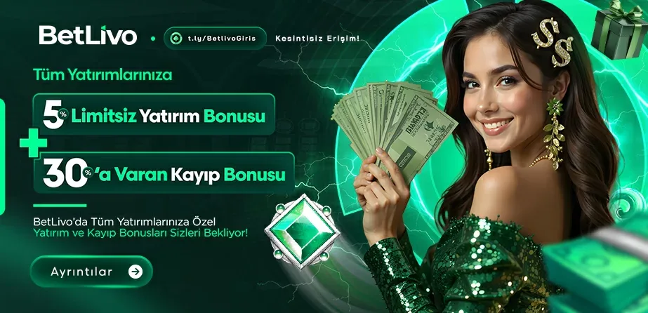 Her yatırıma %5 çevrimsiz bonus