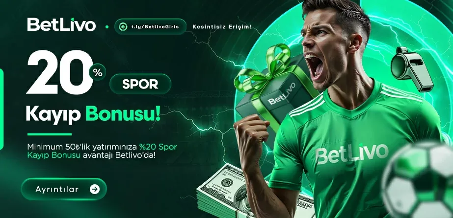 %20 spor kayıp bonusu!