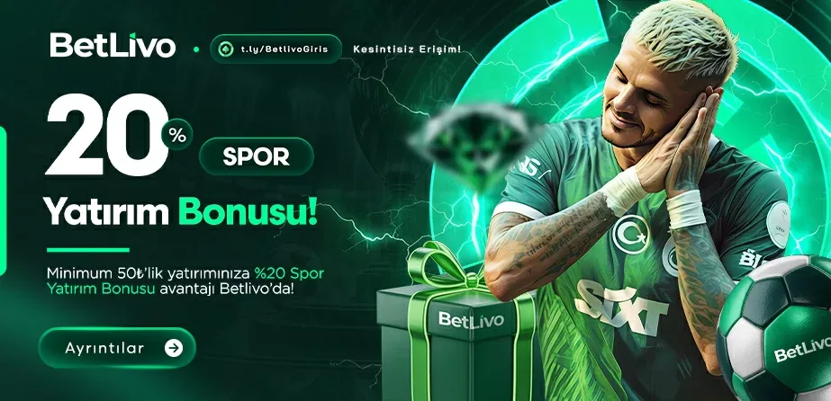 %20 çevrimsiz spor yatırım bonusu!