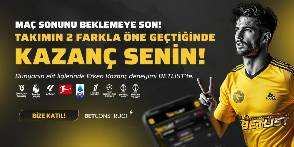 ⚽ 2 fark öne geçen takım – erken kazanç