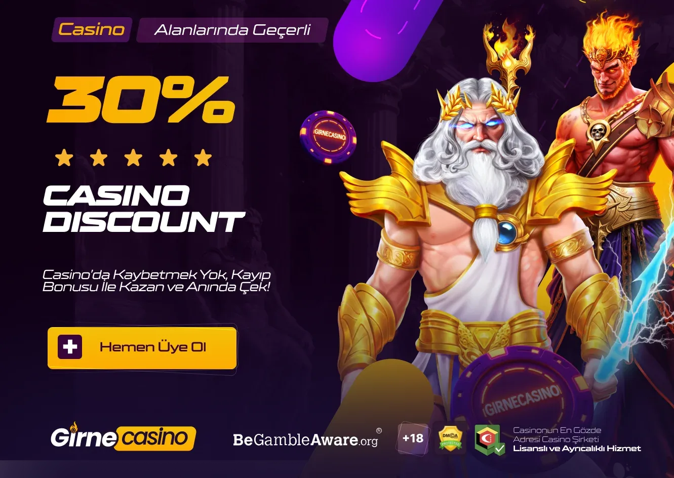 %30 casino discount