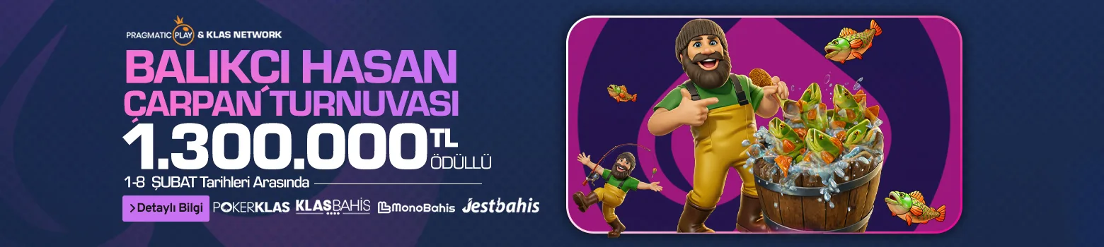 Pragmatic play & klas network özel balıkçı hasan turnuvası