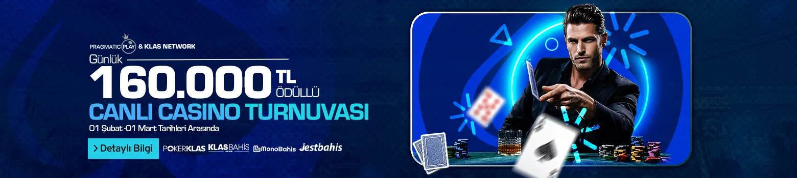 Pragmatic play & klas network özel canlı casino turnuvası