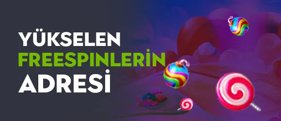 Tüm yatırımlara özel freespin hediye!