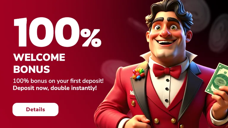 % 100 welcome bonus