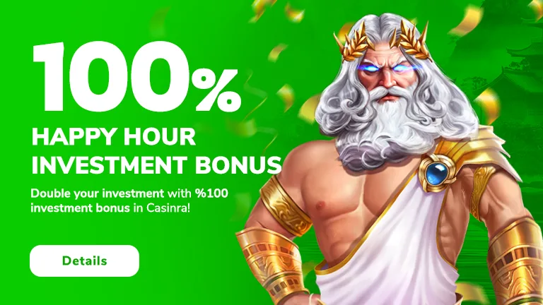 %100 happy hour bonus