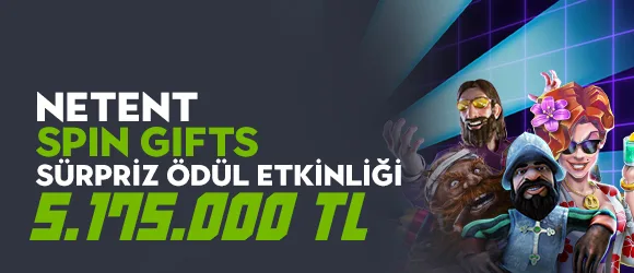 Netent spin gifts sürpriz ödül etkinliği devam ediyor!
