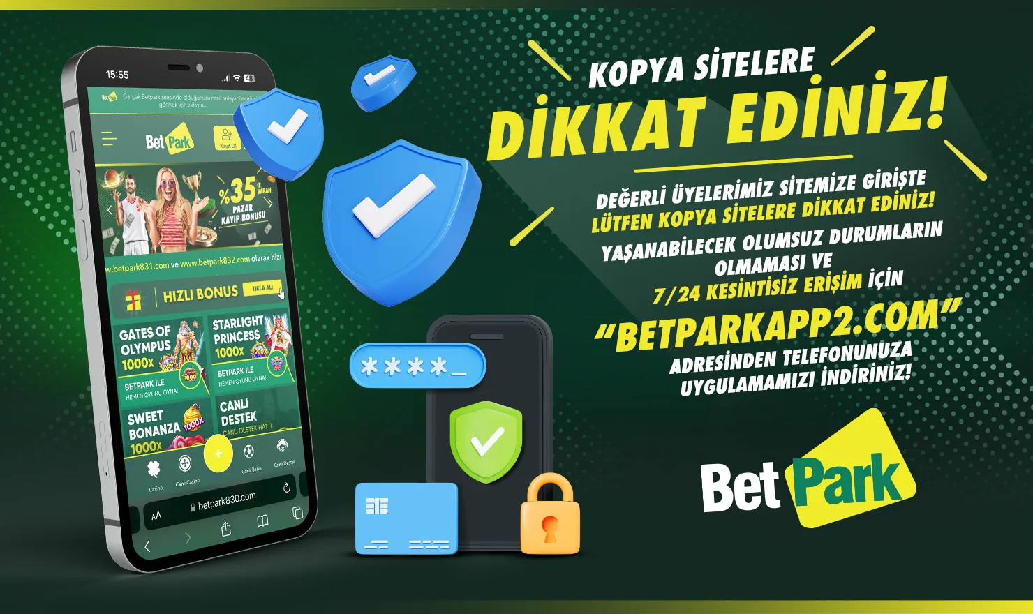 Betpark uygulama