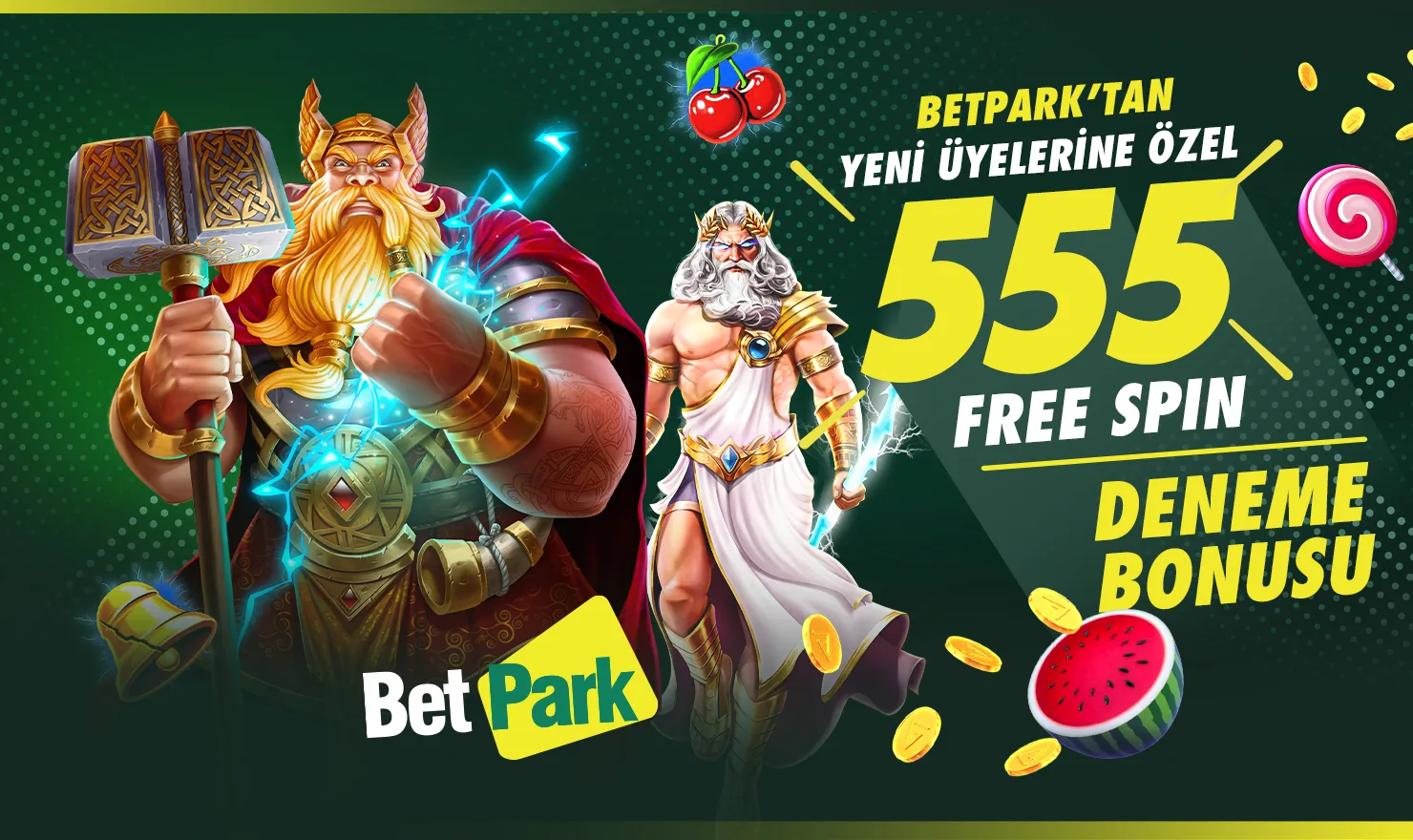 Yenı uyelere 555 freespın !
